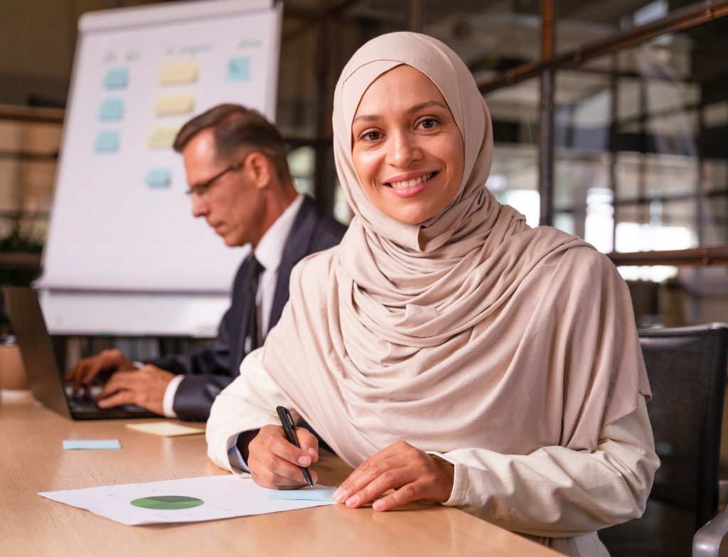 Time-Saving Financial Habits for Busy Business Owners multiethnic business team meeting in the office lsvvarx (1)